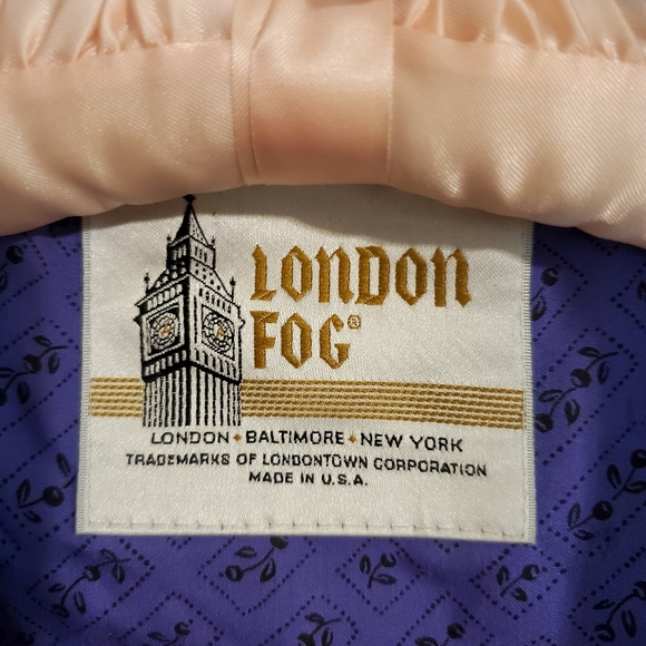 Funky Vintage London Fog Raincoat - 4P/Small - Picture 10 of 11